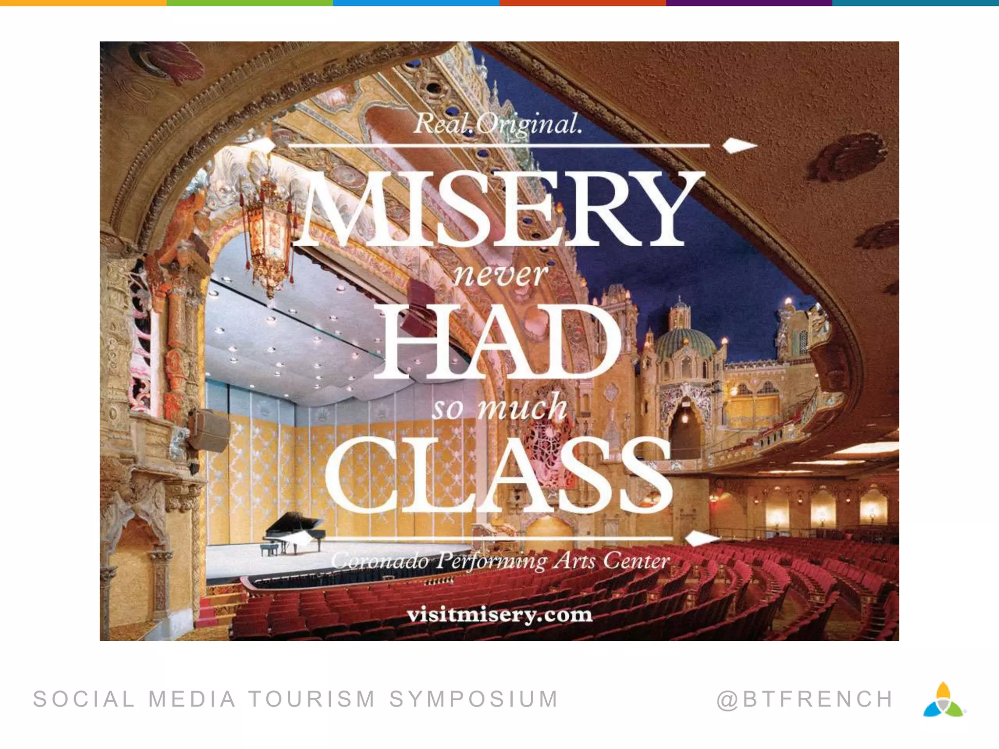 SOCIAL MEDIA TOURISM SYMPOSIUM

@BTFRENCH

 