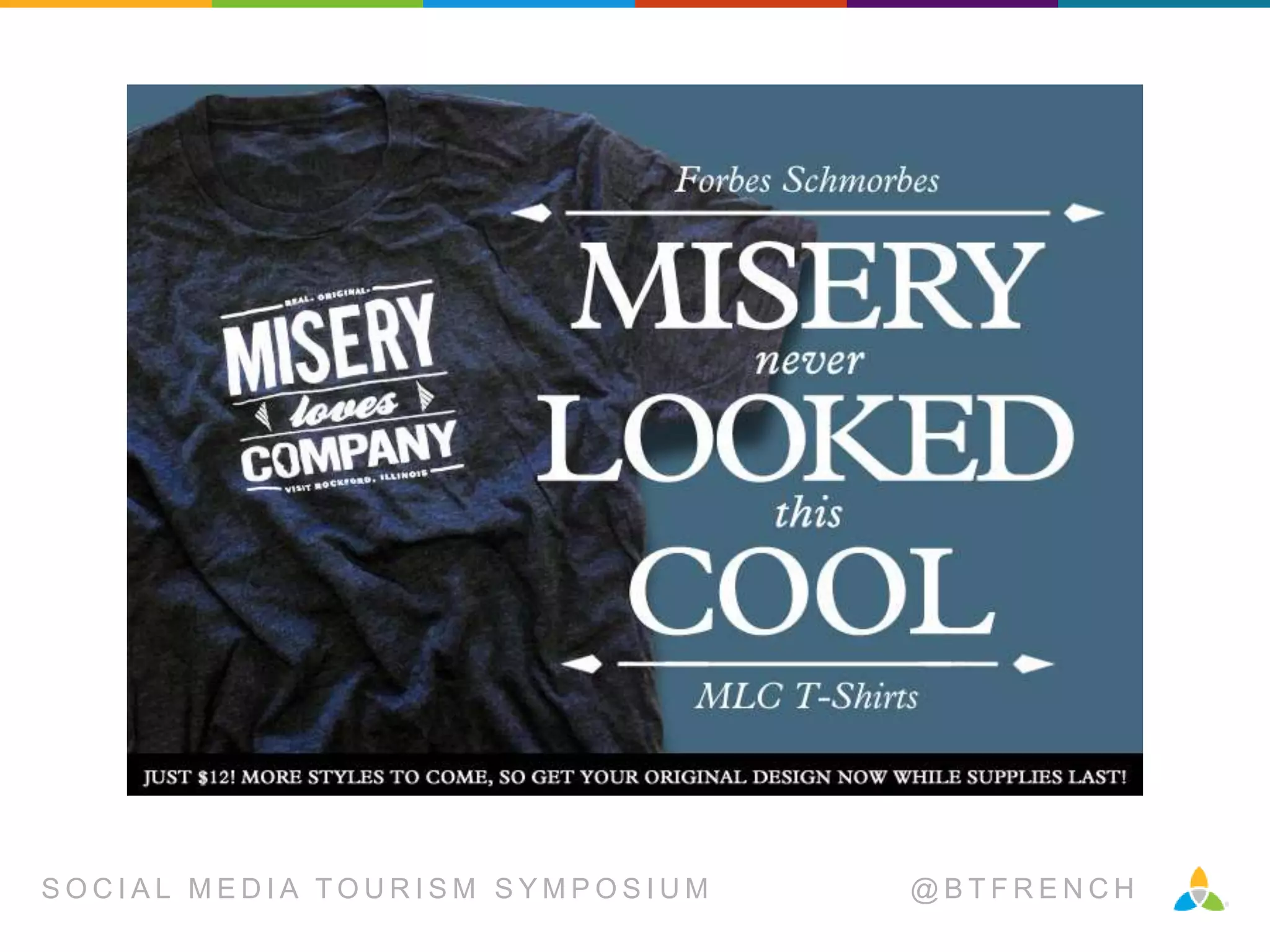 SOCIAL MEDIA TOURISM SYMPOSIUM

@BTFRENCH

 