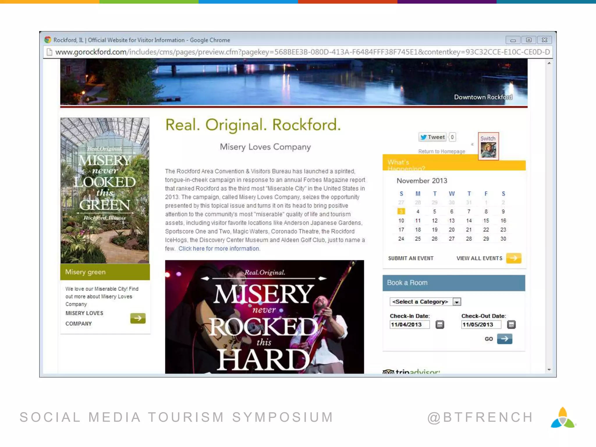 SOCIAL MEDIA TOURISM SYMPOSIUM

@BTFRENCH

 