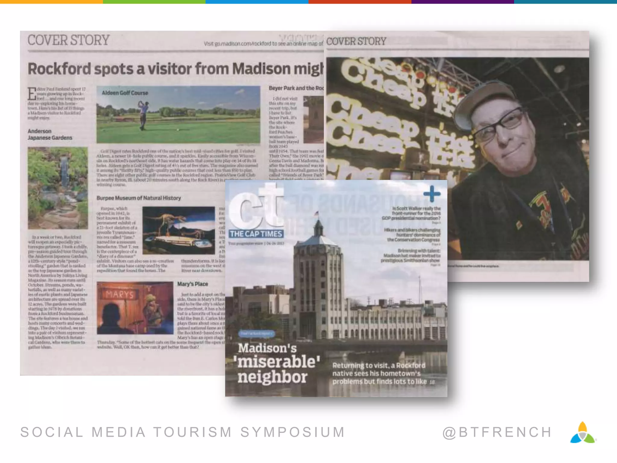SOCIAL MEDIA TOURISM SYMPOSIUM

@BTFRENCH

 