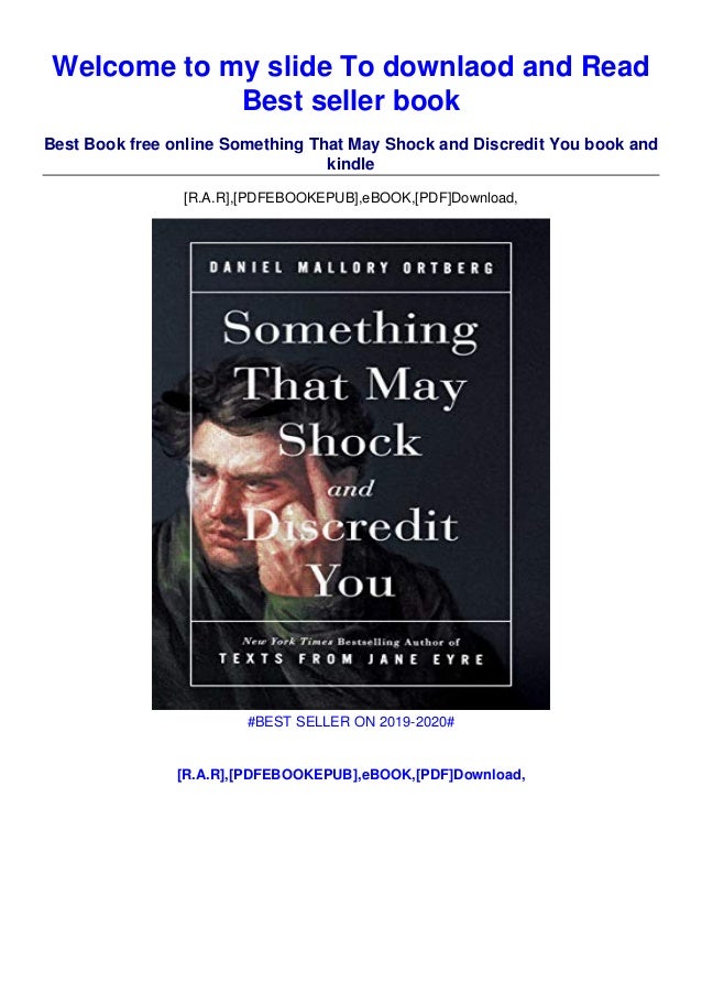 Something That May Shock And Discredit You PDF Free Download Something That May Shock And Discredit You PDF Free Download
