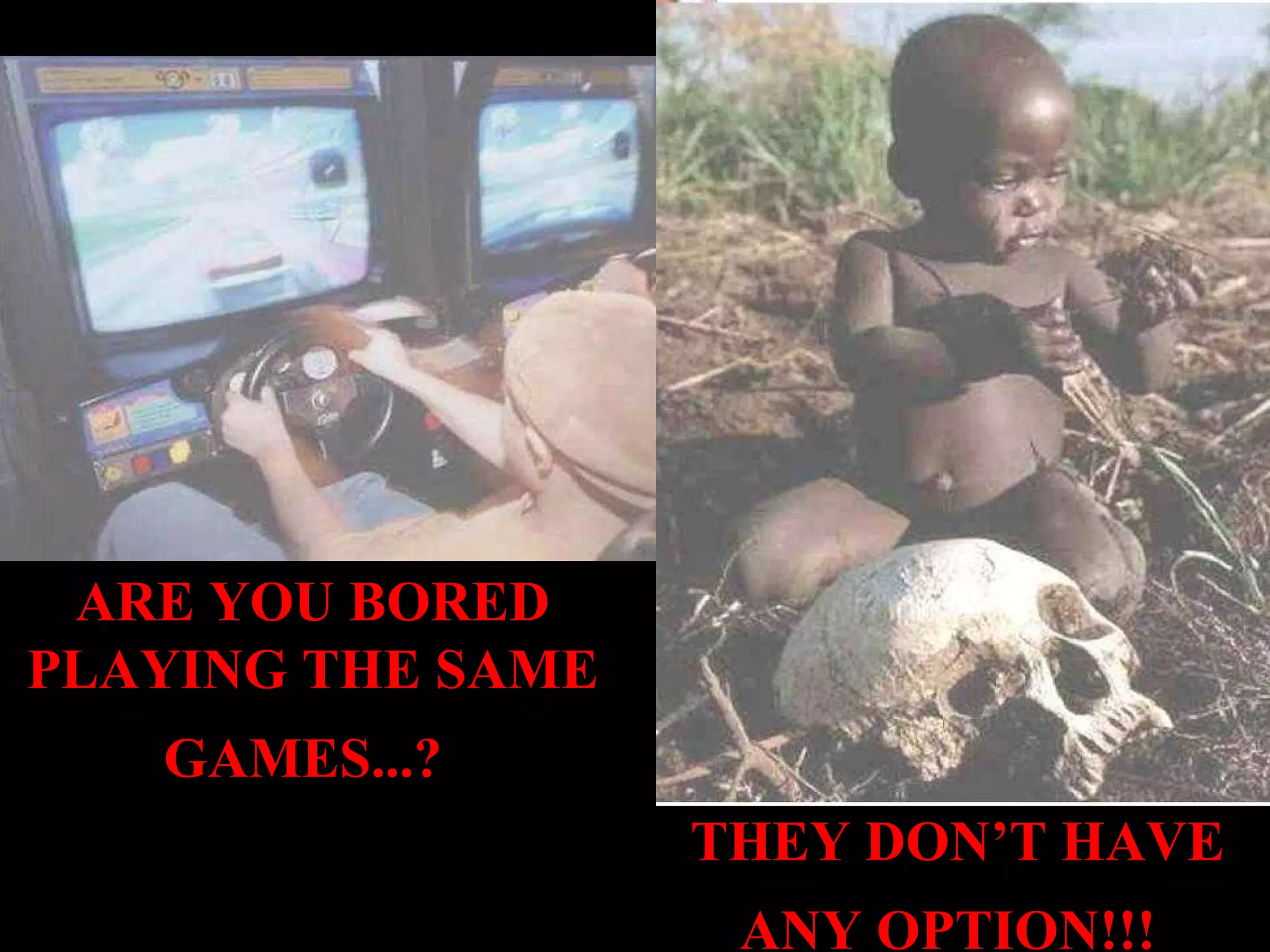 ARE YOU BORED PLAYING THE SAME GAMES...? THEY DON’T HAVE ANY OPTION!!!