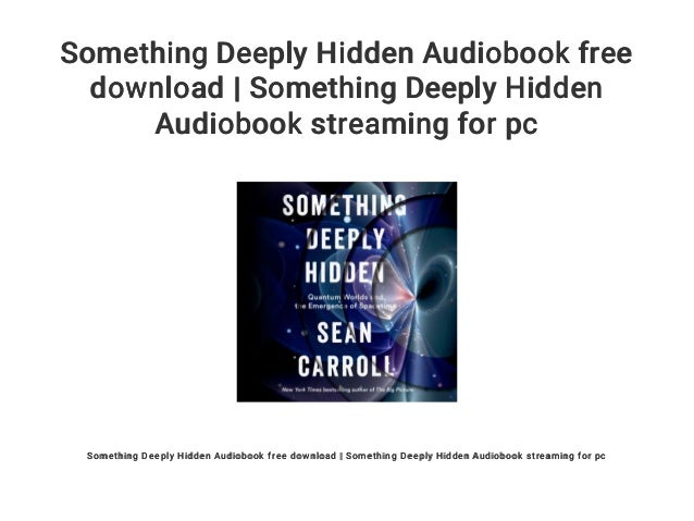 something deeply hidden book something deeply hidden book