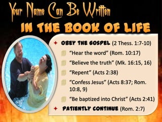 Some Things Those Who Go To Hell Will Not Have To Do