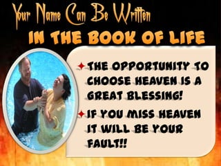 Some Things Those Who Go To Hell Will Not Have To Do