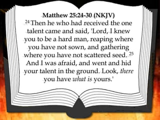 Some Things Those Who Go To Hell Will Not Have To Do