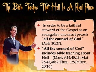 Some Things Those Who Go To Hell Will Not Have To Do