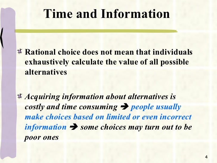 Some Tools Of Economic Analysis