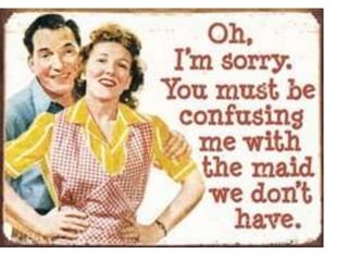 Some truths about housework