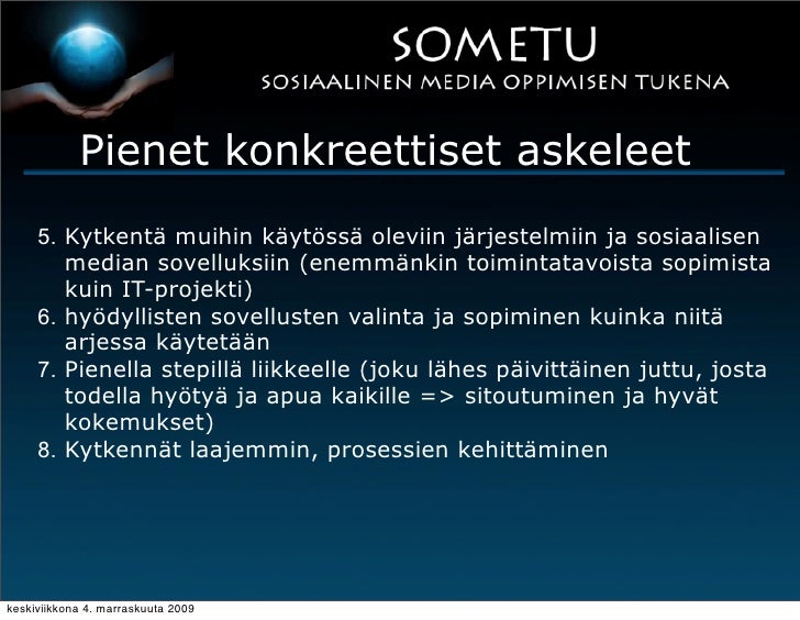 Päivittäinen kytkennät osoite