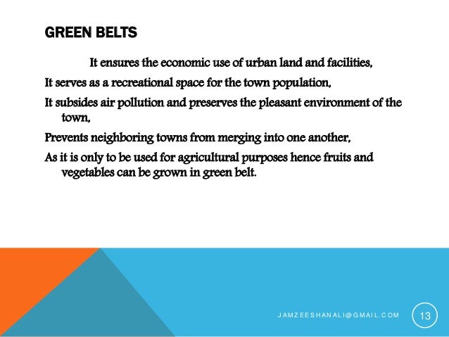 Some Types Of Towns And Cities