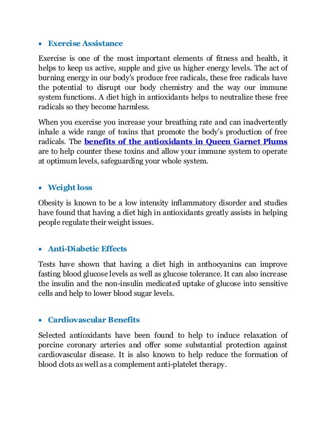 Some unknown health benefits of queen plum