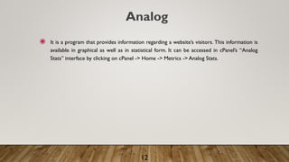 Some useful c panel terms