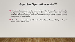 Some useful c panel terms