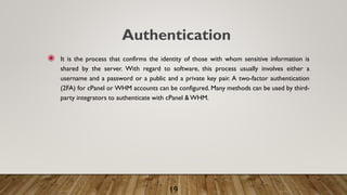Some useful c panel terms