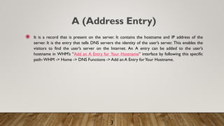 Some useful c panel terms