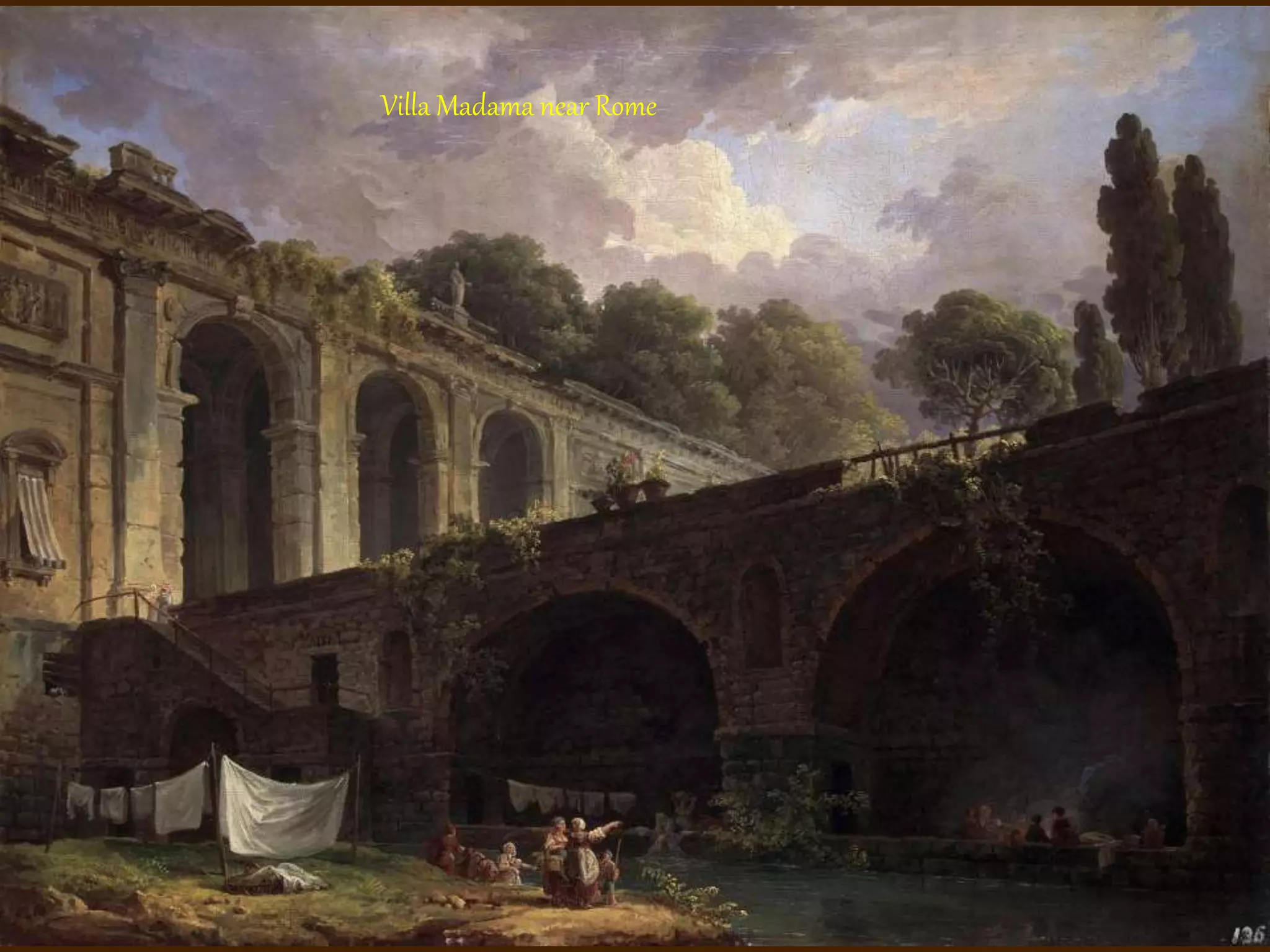 Villa Madama near Rome
 