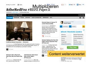 Aufheben, Empfehlen




                                                         Echtzeit und ewig
http://www.swisscom.ch/content/swisscom/de/ghq/Responsibility/Kommunikation_fuer_Alle/Jugendmedienschutz/
                                            Corporate Dialog                                      21
Enter_Online_Sicherheit.html
 