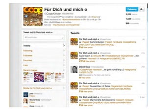 Unsere Kunden nutzen
 kein Social Media
 