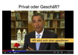 Privat oder Geschäft




      Corporate Dialog   60
 