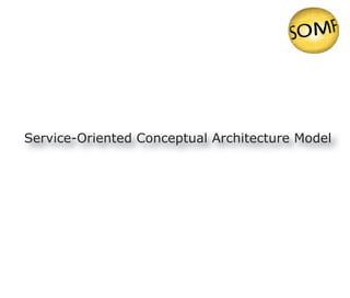 Service-Oriented Conceptual Architecture Model
 