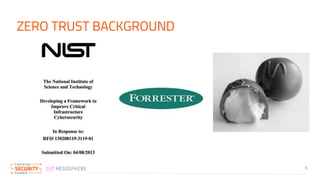 ZERO TRUST BACKGROUND
6
 
