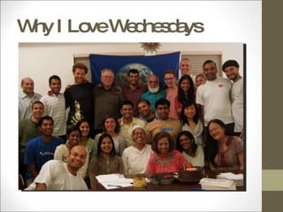 Why I Love Wednesdays 