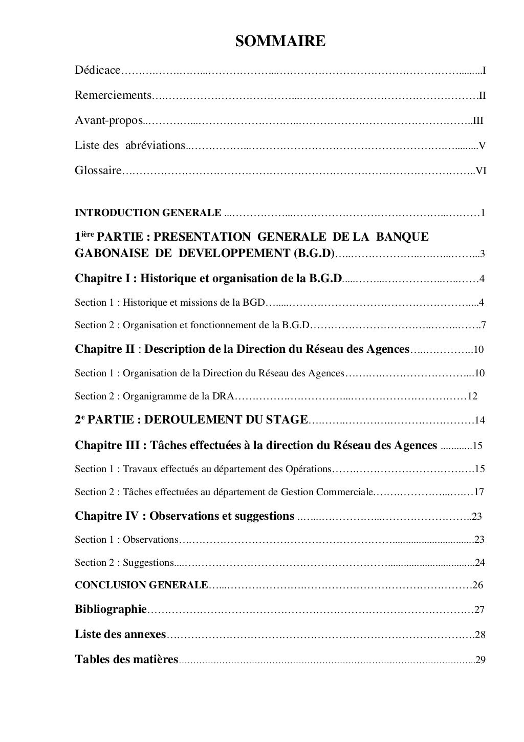 Sommaire