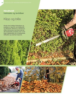 Honda Gressklippere sommer 2018 | PDF