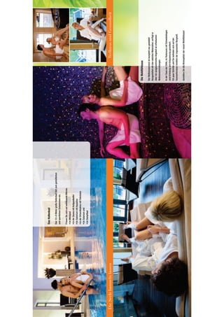 Das Hallenbad

                           Das 12 x 8 Meter große Hallenbad lädt zum gemütlichen
                           und sportlichen Schwimmen ein.

                           Freuen Sie sich auf wohltuende Wärme:




Die Seele baumeln lassen                                                                                   Wellness und Gesundheit




                                                                                   Die Wohlfühloase

                                                                                   Der Wellnessbereich ist komplett neu gestaltet!
                                                                                   Ausgestattet mit den edelsten Materialien, verfügt er
                                                                                   über ein ausgezeichnetes Angebot an erholsamen
                                                                                   Wellnesseinrichtungen.

                                                                                   In der Oase der Stille, im Ruheraum mit Schwebeliegen
                                                                                   sind Erholung und Entspannung garantiert.
                                                                                   Ein paar Schritte und Sie beﬁnden sich auf der
                                                                                   Sonnenterrasse inmitten der imposanten Bergwelt.

                                                                                   Genießen Sie die Atmosphäre der neuen Wohlfühloase!
 