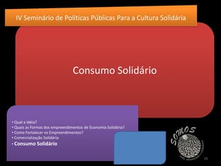 Como Fortalecer os Empreendimentos?