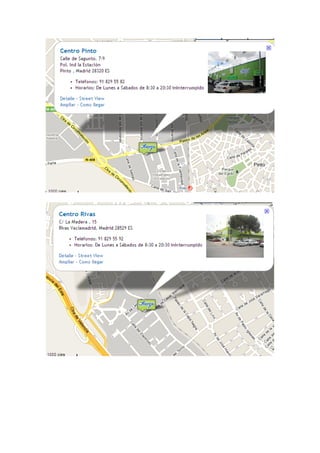 Aurgi. Centros. www.aurgi.com