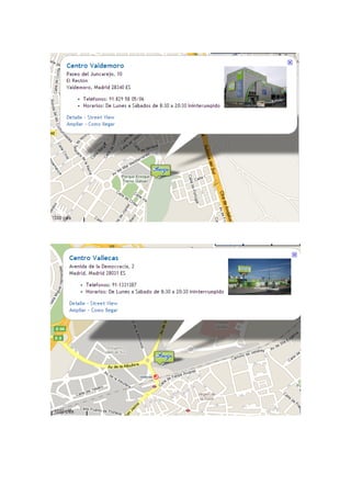 Aurgi. Centros. www.aurgi.com