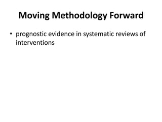 “Evidence Base” Communityengaging patients in researchworking with guideline developersReporting and discussing practice guidelinesPodcasting as a Dissemination Strategyfunding for Knowledge Translation and Dissemination