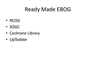 OBGYN in Pubmed563 meta-analysis 7184 RCT258 guidelines