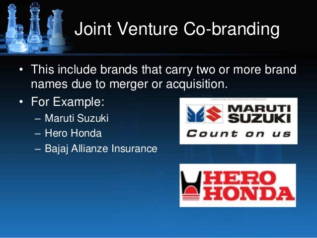 joint venture examples
