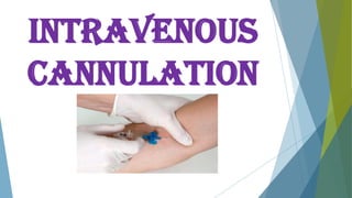 INTRAVENOUS
CANNULATION
 