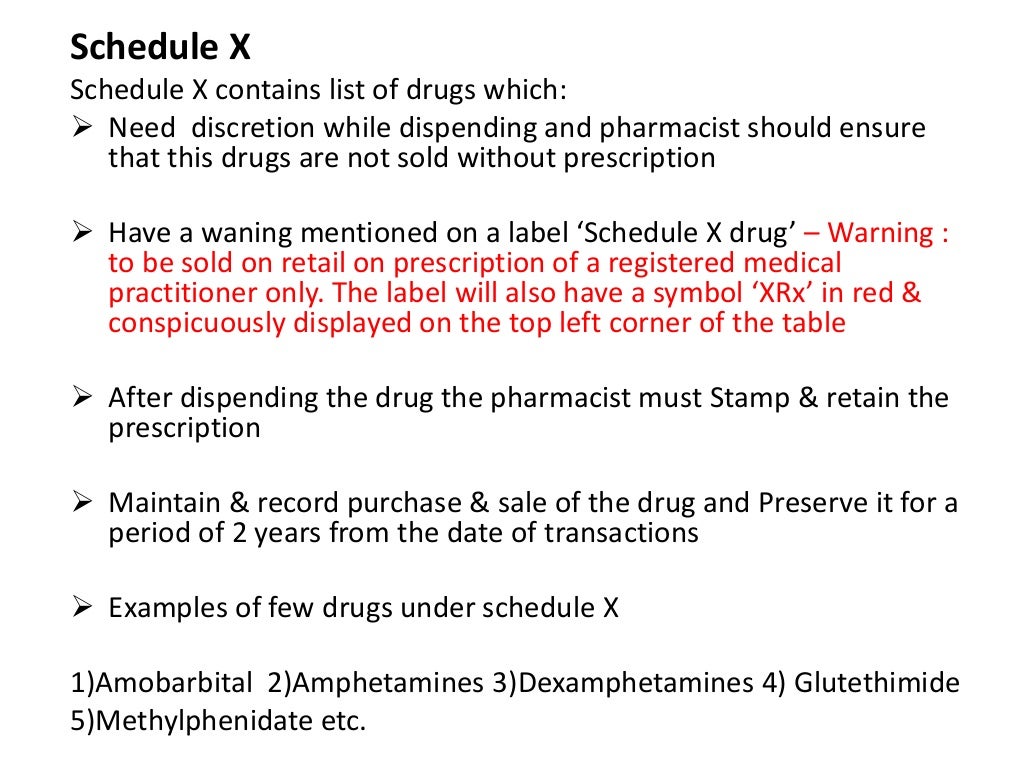 Drug schedule v1 dated 27 6-2014