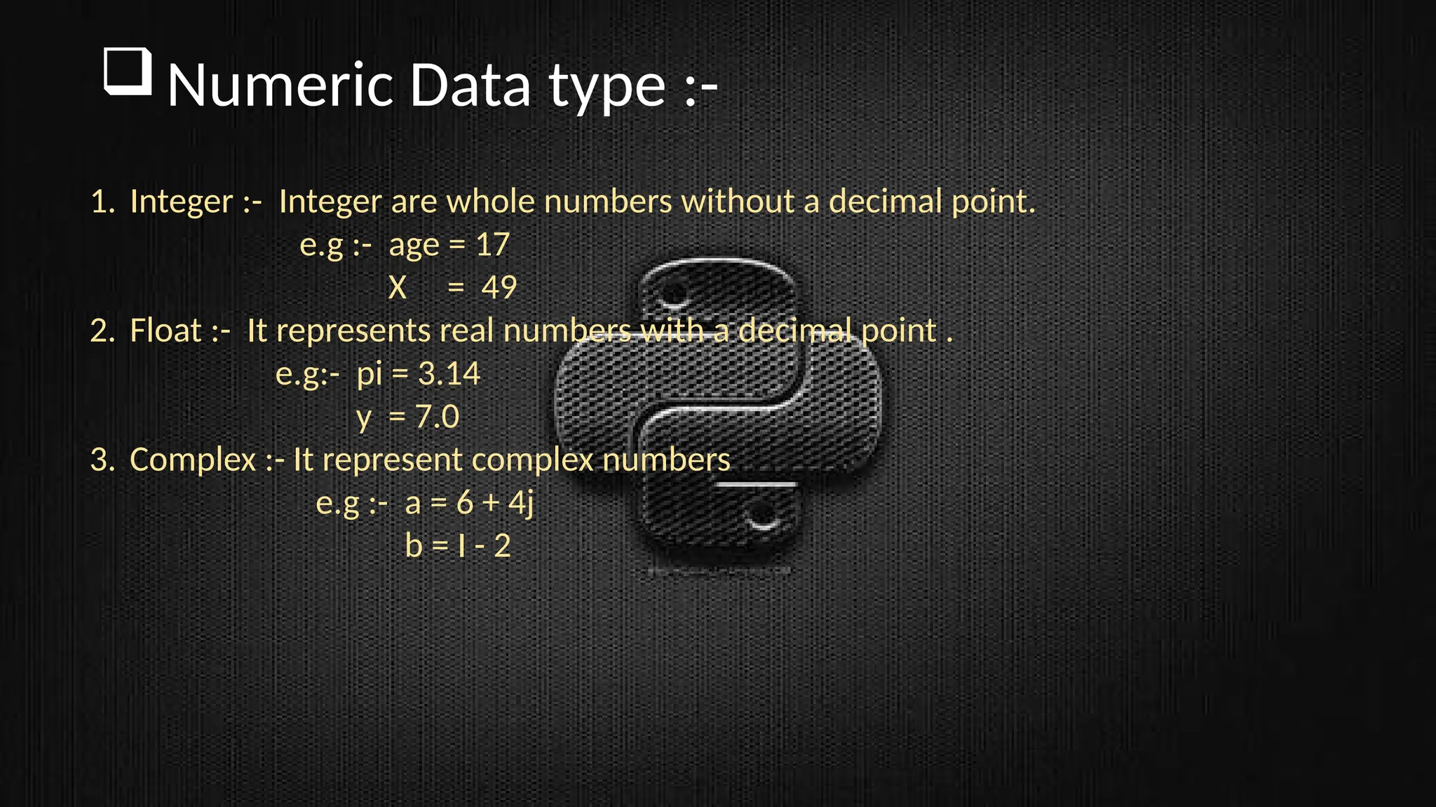 Data type in python by sonam ppt.pptx