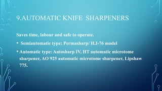 automation in histopathology , automation in various procedurews of ...