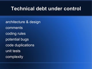 code coverage reports 