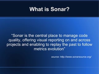CI Continuous Inspection code violations 