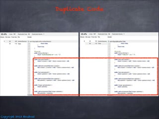 Duplicate Code

Copyright 2013 @nuboat

 