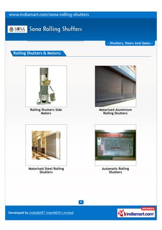 - Shutters, Doors And Gates -


Rolling Shutters & Motors:




         Rolling Shutters Side    Motorised Aluminium
     ...