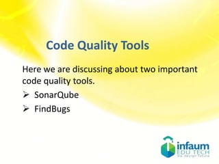 Java Code Quality Tools | PPT