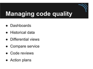 SonarQube Overview