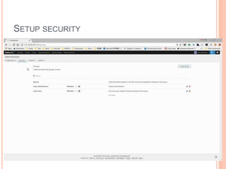 SETUP SECURITY
22
 