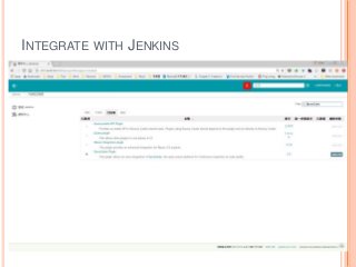 INTEGRATE WITH JENKINS
59
 