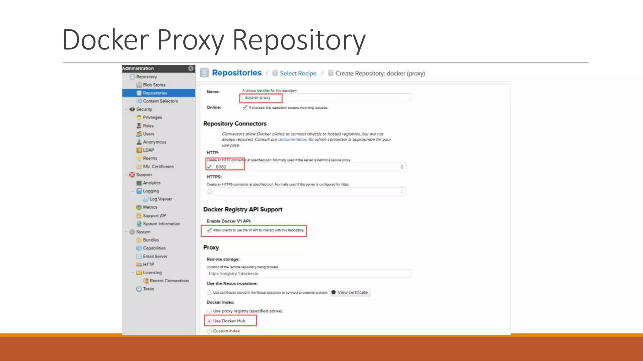 Docker Proxy Repository
 