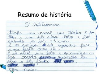 Resumo de história 